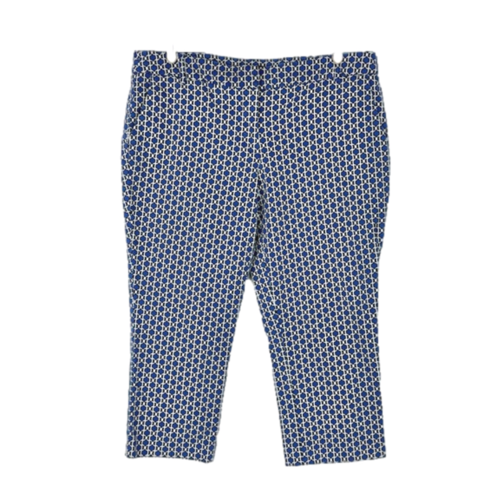 Willi Smith blue capri pants